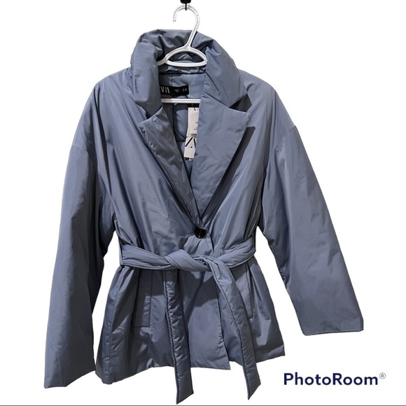 Zara Belted Jacket - Picture 3 of 8